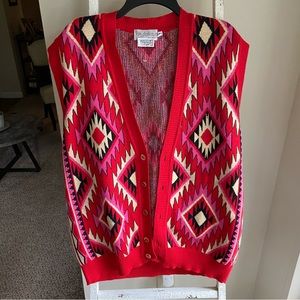 Bergdorf Goodman Vintage L/XL Sweater Vest